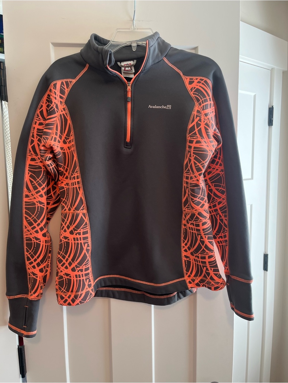 Avalanche Black Fleece-Lined Jacket